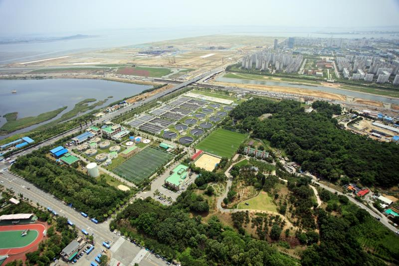 인천환경공단 승기사업소 전경