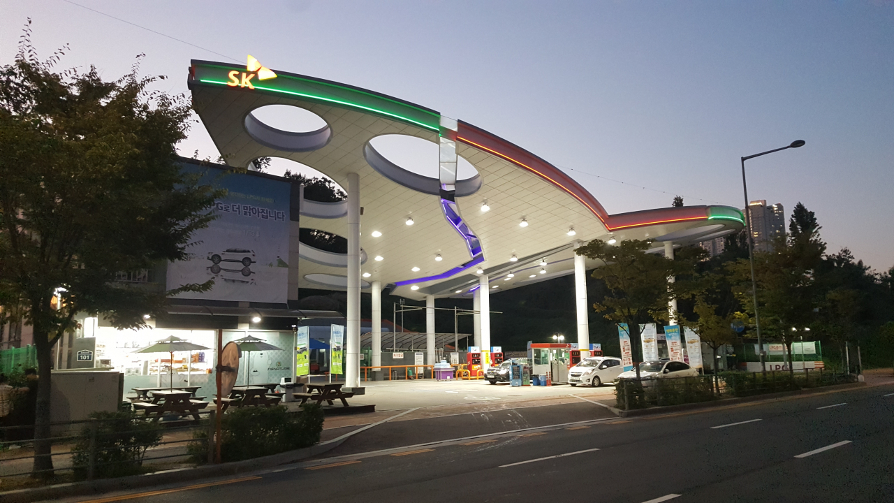 SK가스의 광교신도시 LPG 충전소 모습. [SK가스 제공]