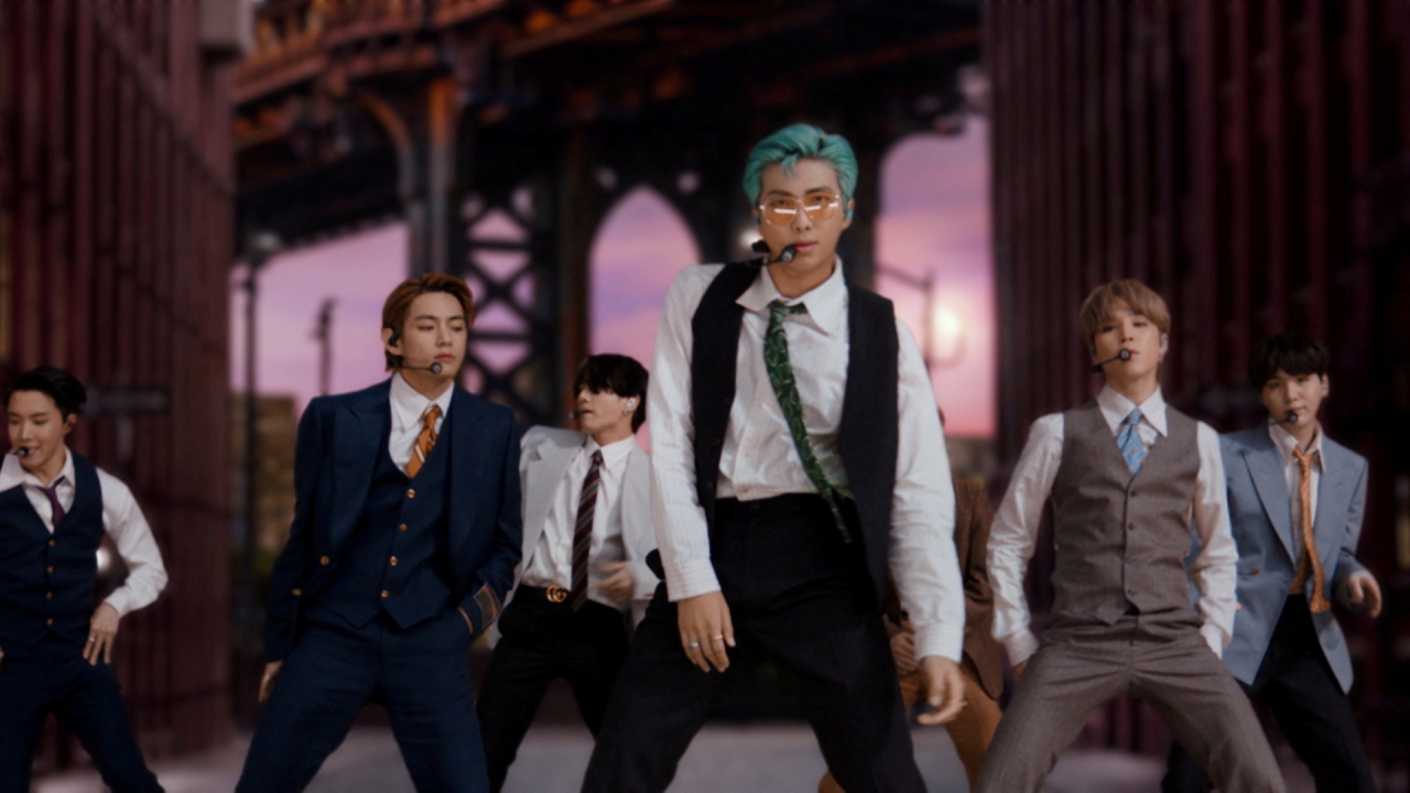 BTS가 4관광을 차지한 2020 미국 MTV 뮤직 어워드 [로이터 연합]