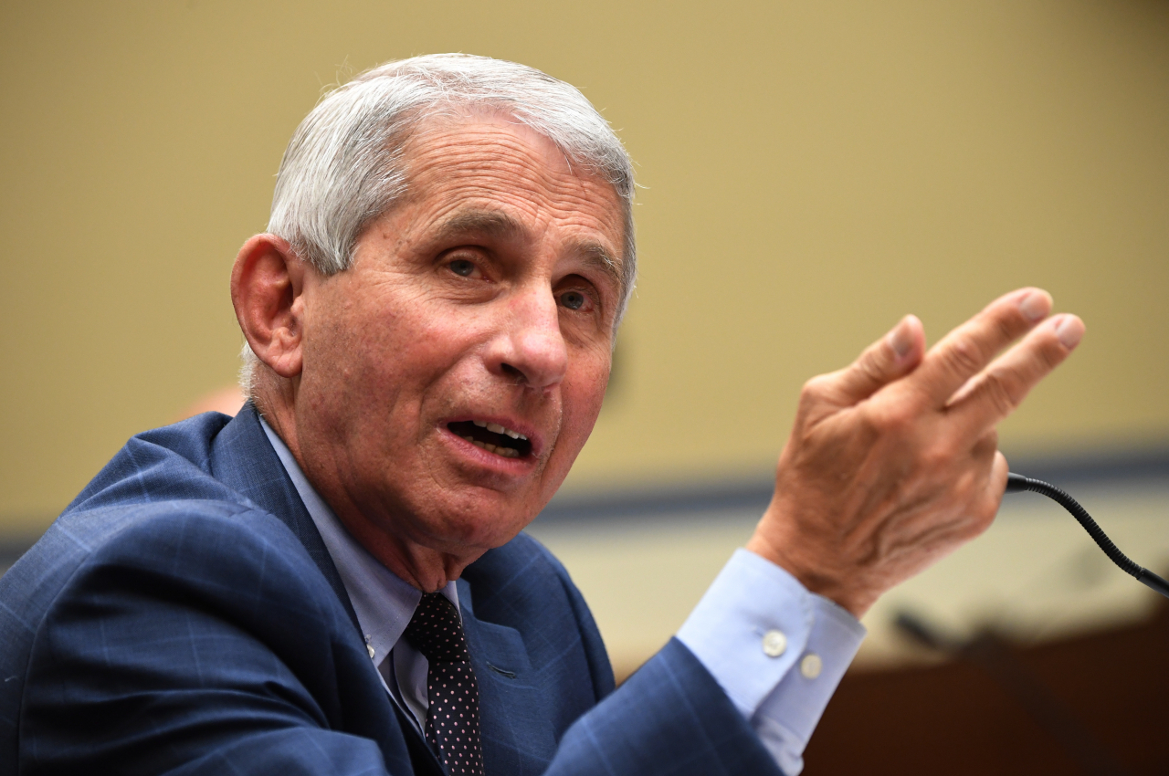 앤서니 파우치 국립보건원 산하 국립알레르기·전염병연구소 소장. [EPA]