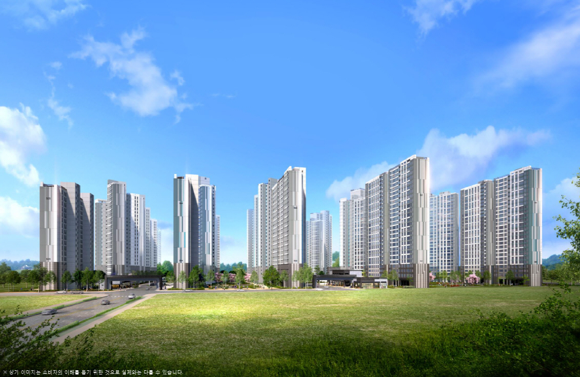 파주 운정신도시 제일풍경채[제일건설 제공]