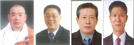 왼쪽부터 박철웅·심상호·김제근·최병하 씨