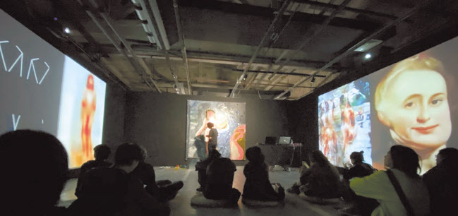 알베르트 바르케 듀란 외, 나의 인공적인 뮤즈, 2017. [대전시립미술관 제공]
