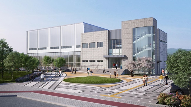 광주 평동산단 조감도.