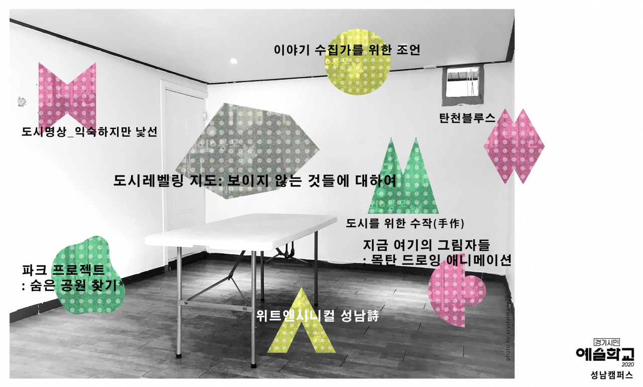 경기시민예술학교 성남캠퍼스.