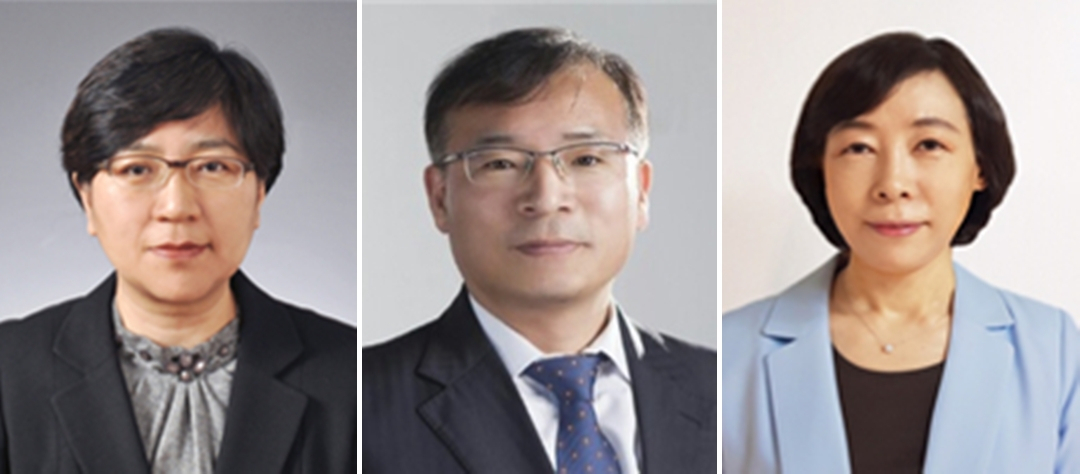 문재인 대통령은 초대 질병관리청장에 정은경(왼쪽부터) 질병관리본부장을, 보건복지부 2차관에 강도태 보건복지부 기획조정실장을, 여성가족부 차관에 김경선 고용노동부 기획조정실장을 각각 내정했다. [청와대 제공]