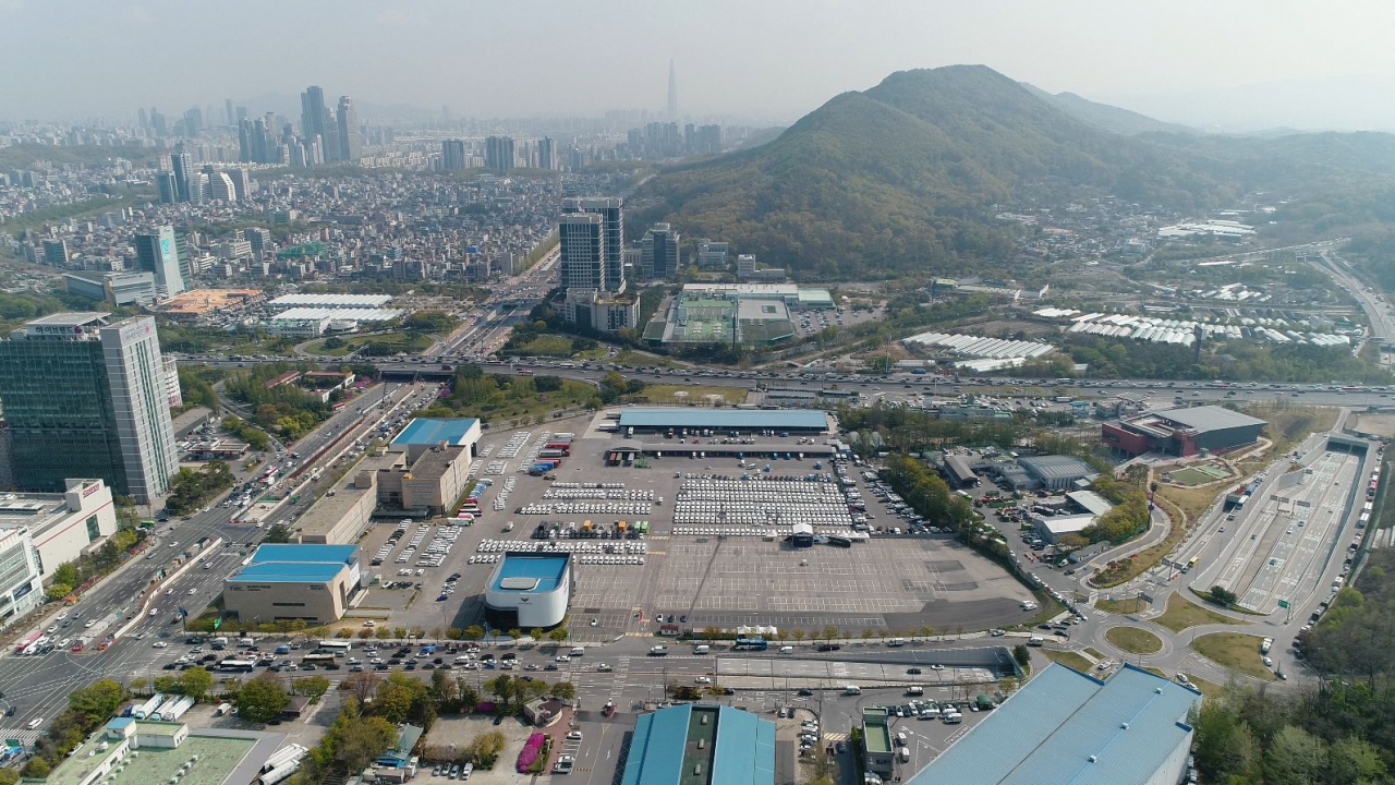 하림의 양재 도시첨단물류단지 부지 전경 [제공=하림산업]