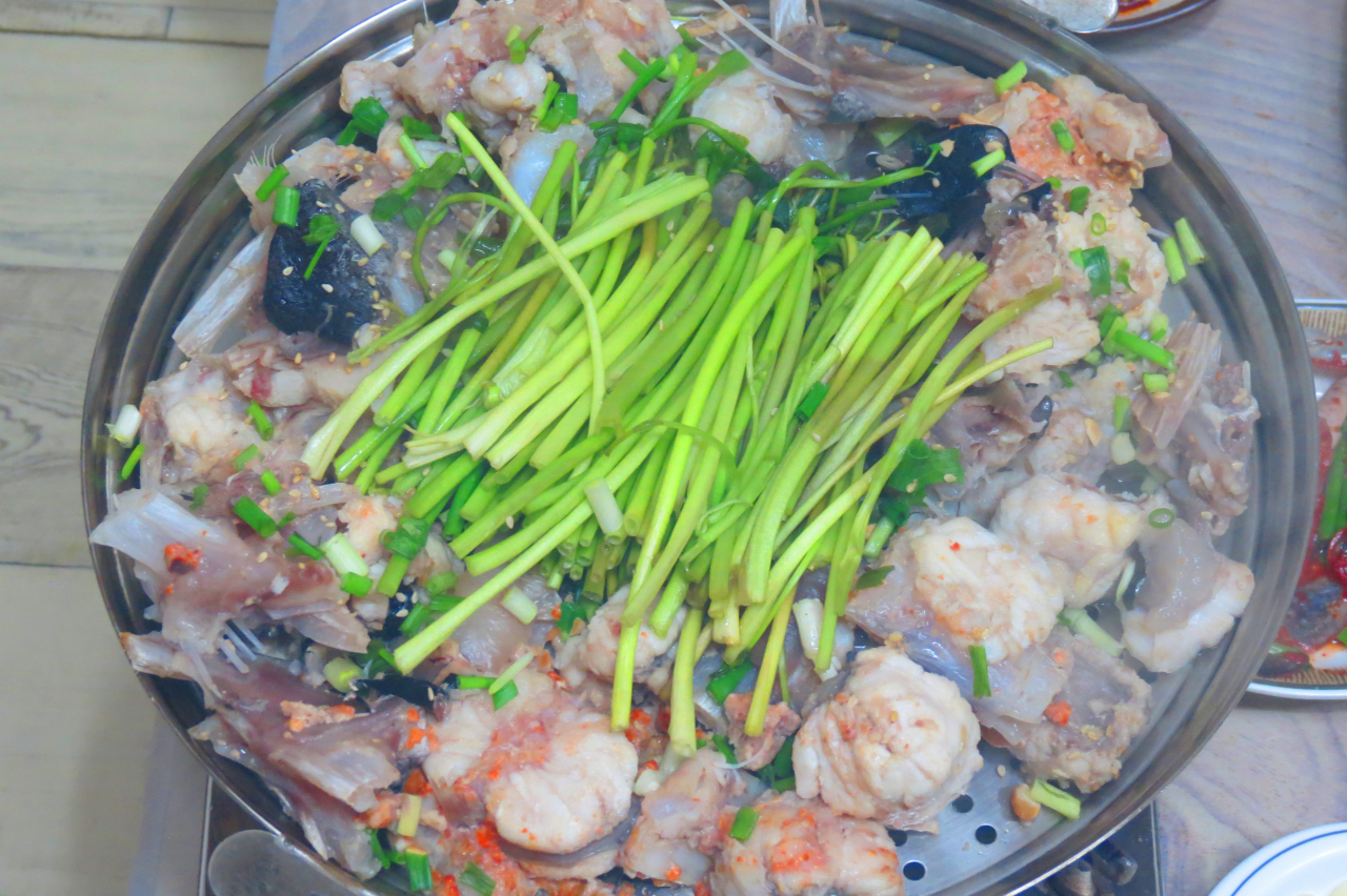 아구수육