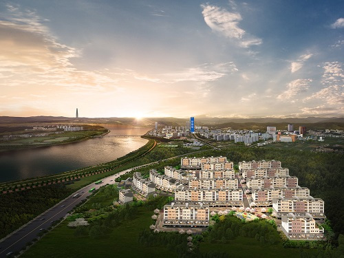 남한강과 아파트의 편리함 품은 대단지 까뮤 이스테이트 양평 타운 ...