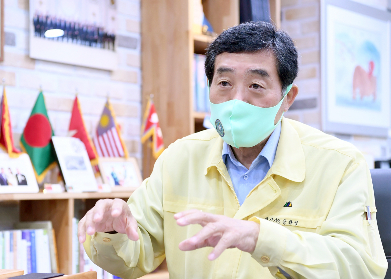윤화섭 안산시장. [연합]