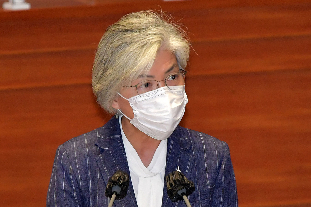 강경화 외교부 장관. [연합]