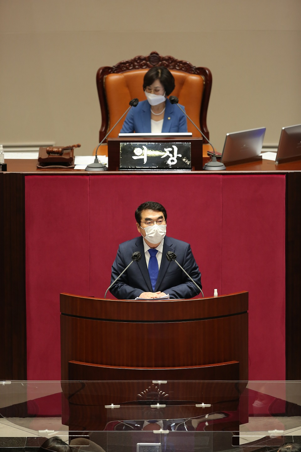 양기대 의원 대정부질문.