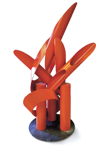 알렉산더 리버만, Untitled, 65&times;65&times;100cm, 메탈, 1991