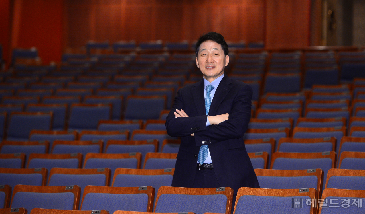 유인택 예술의전당 사장 이상섭 기자 babtong@heraldcorp.com