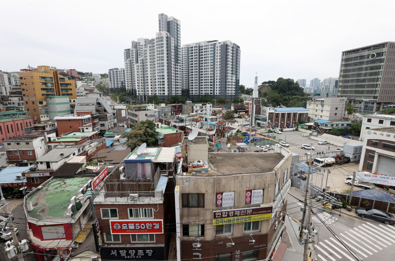 공공재개발 참여 의사를 밝힌 서울 동작구 흑석동 흑석2구역 모습 [연합]