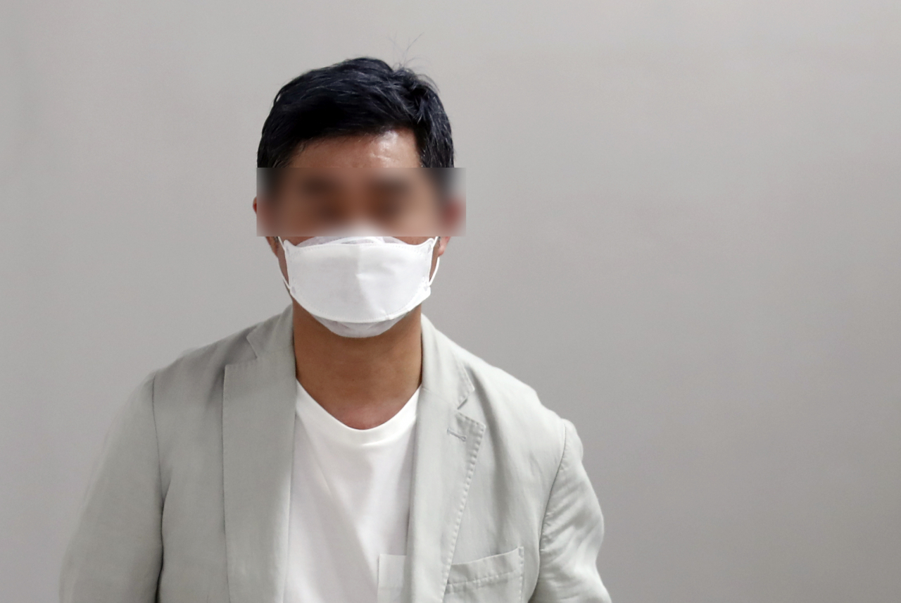 조국 전 법무부 장관의 동생 조권 전 웅동학원 사무국장. [연합]