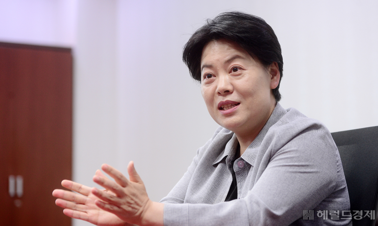윤희숙 국민의힘 의원 [헤럴드경제=이상섭 기자 babtong@heraldcorp.com]