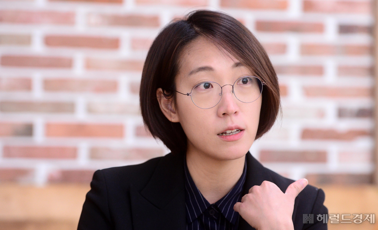 장혜영 정의당 의원. 이상섭 기자 babtong@heraldcorp.com