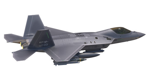 한국형전투기(KF-X) 형상 이미지.[사진=방위사업청]