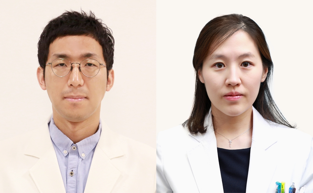 분당서울대병원 영상의학과 이경준 교수(왼쪽, 강유선 교수(오른쪽)