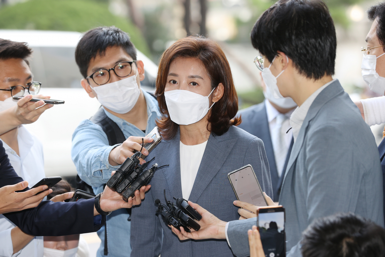 나경원 전 미래통합당 의원 [연합]