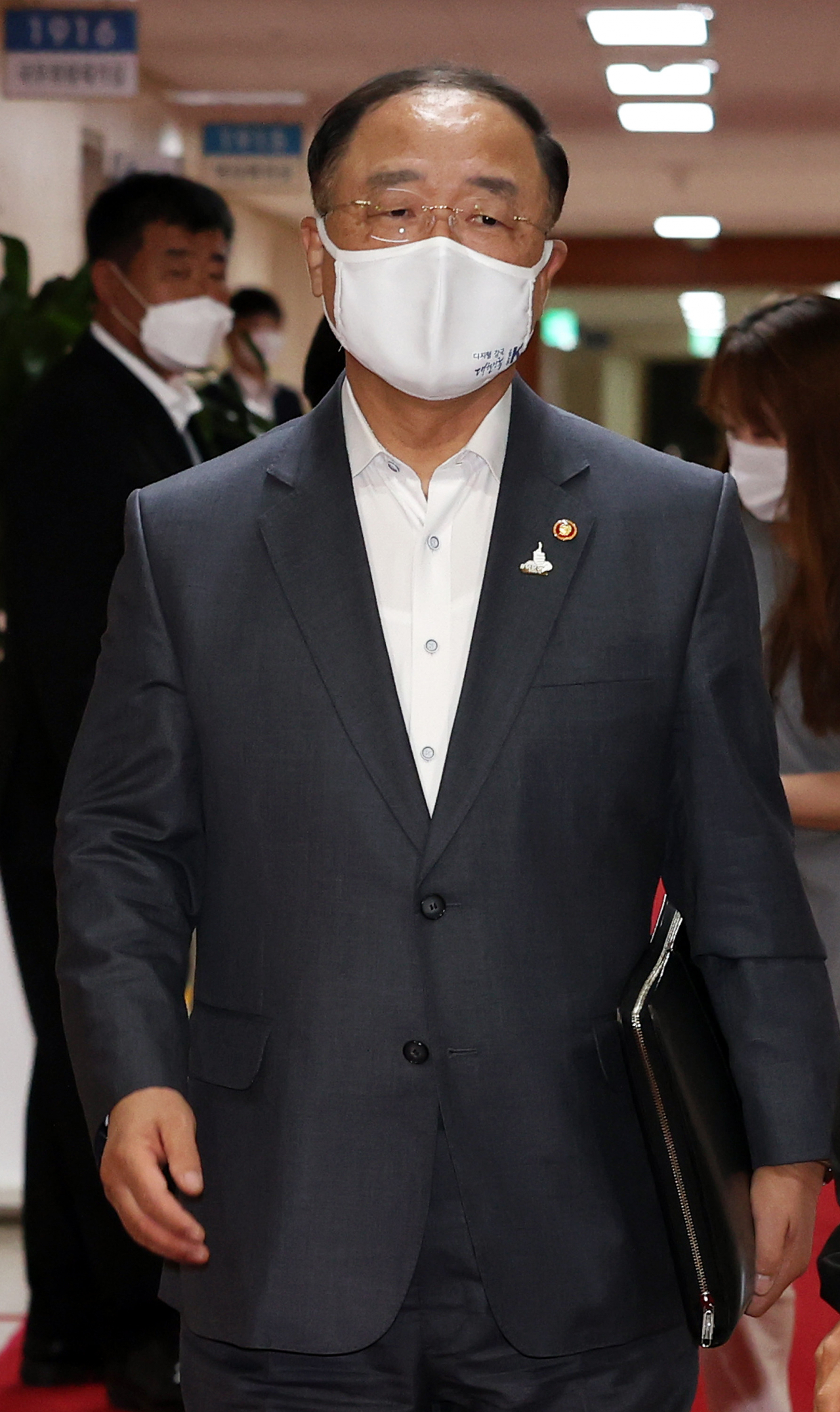홍남기 경제부총리 겸 기획재정부 장관[연합]