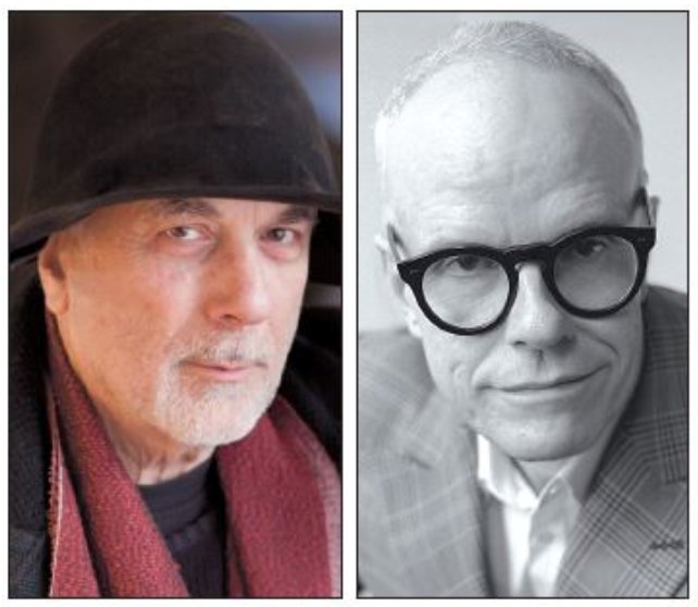From left: Ron Arad, Hans Ulrich Obrist (The Korea Herald)
