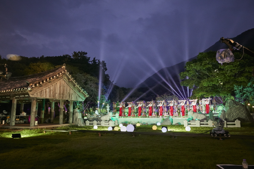 운림산방 실경공연