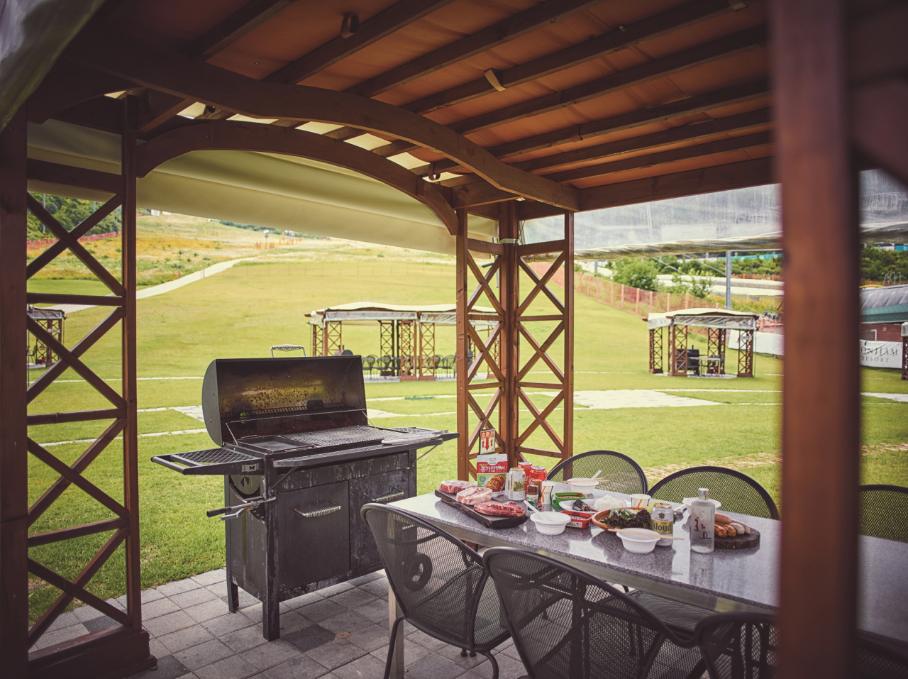 곤지암리조트 글램핑 BBQ 패키지
