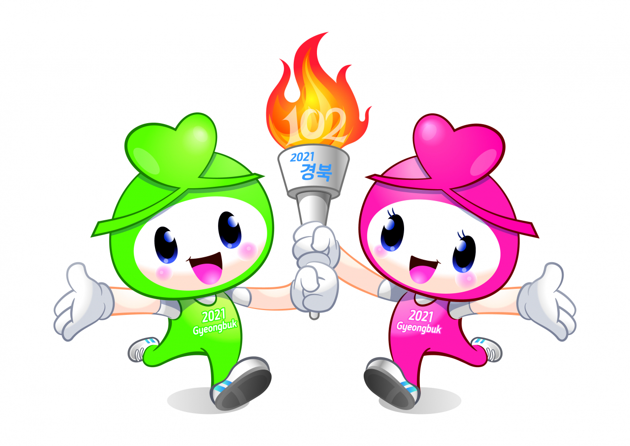 제102회 전국체육대회 마스코트.[경북도 제공]