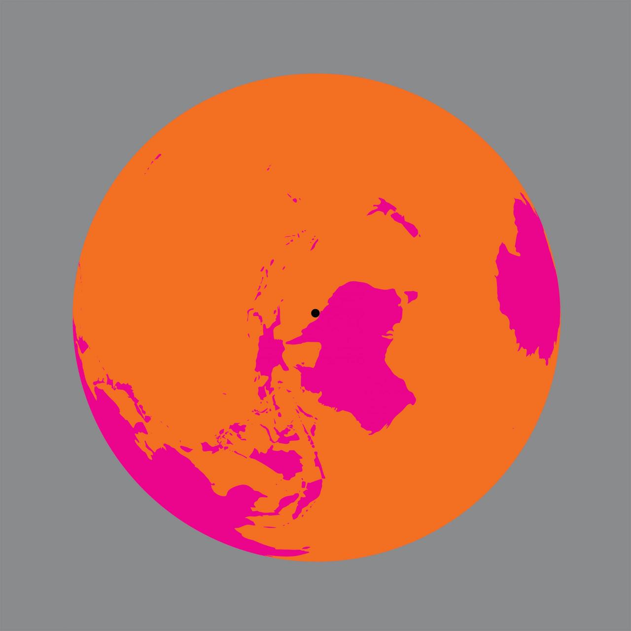 Olafur Eliasson, Earth perspectives, 2020, The Earth viewed over the Great Barrier Reef, Australia