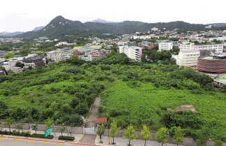 서울 종로구 송현동 대한항공 부지 전경. [연합]