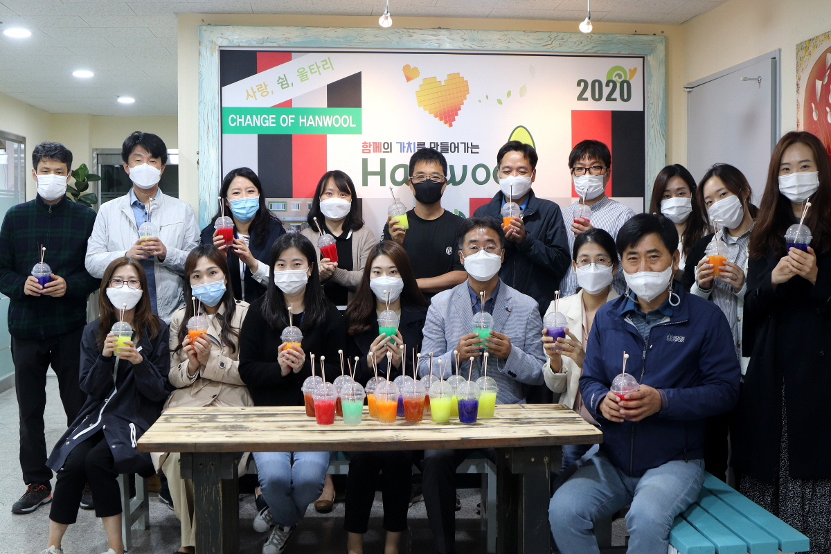 아이스펙 방향제 만들기 행사. [용인시 제공]