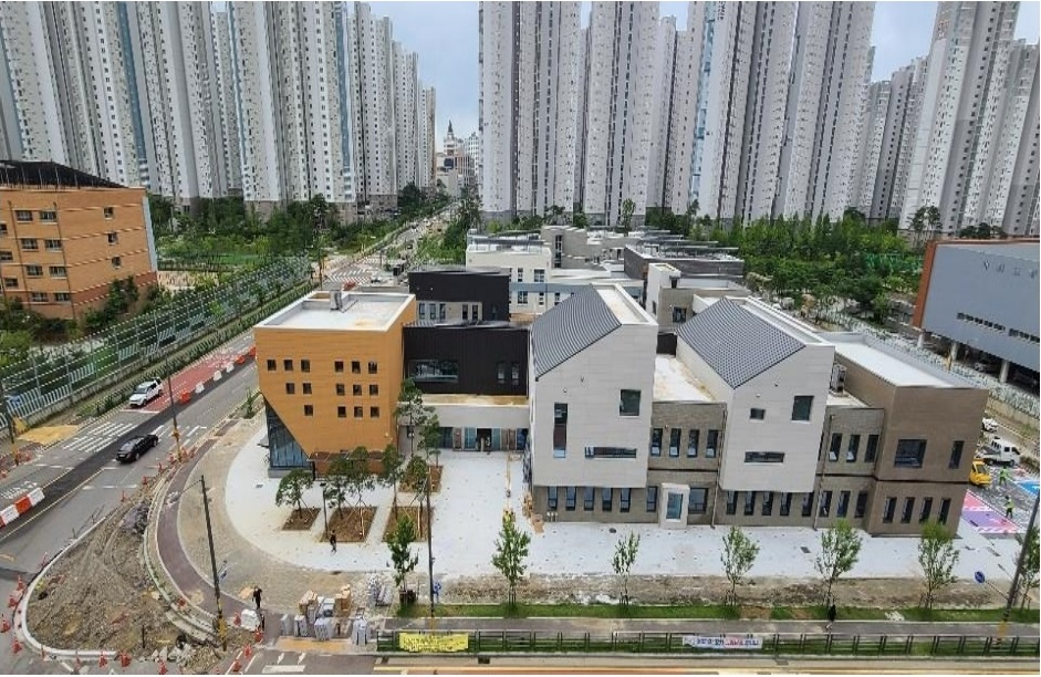 배곧도서관. [시흥시'
