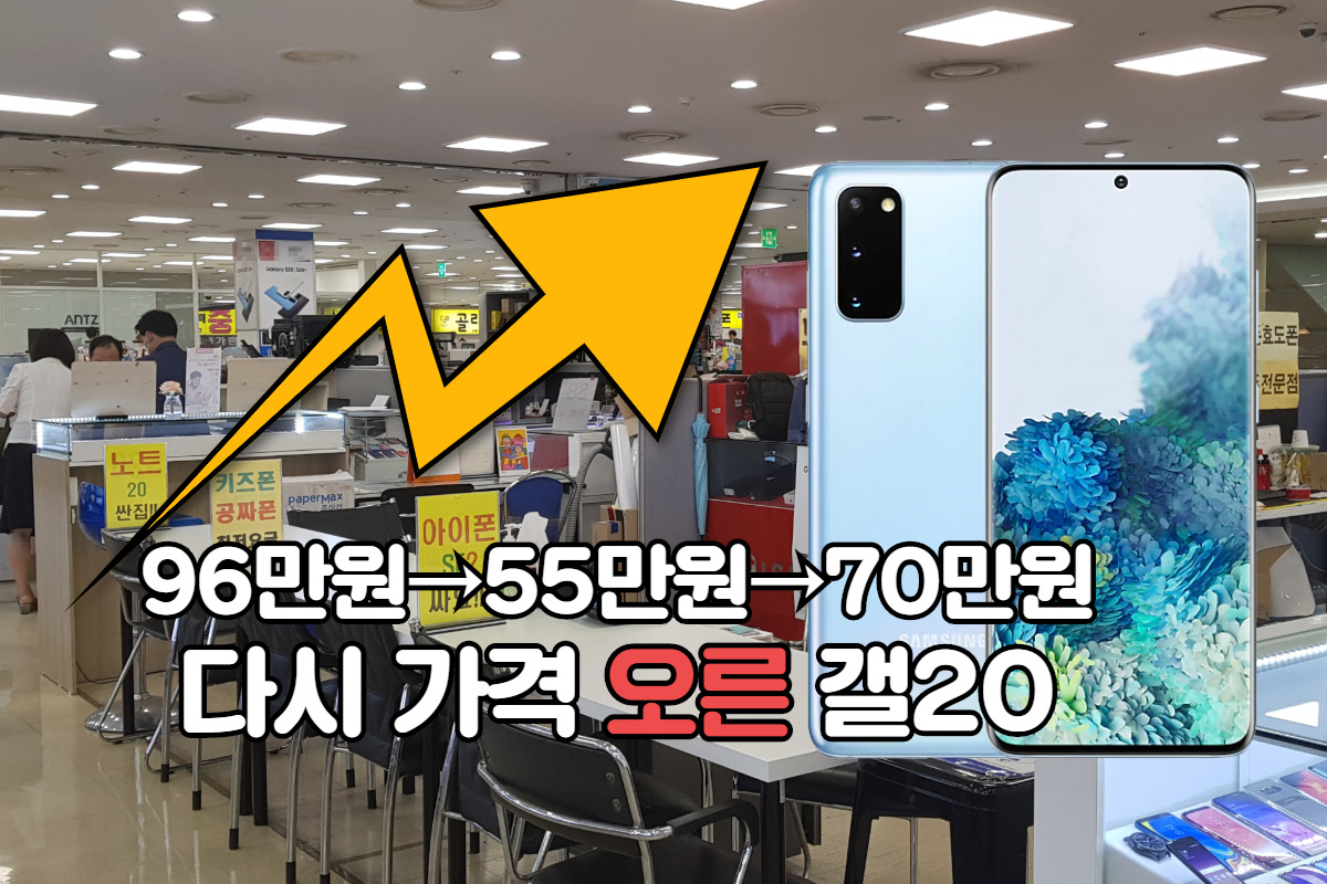 “70만원! 헐값에 더 이상 안판다”…갤럭시S20 ‘역주행’ [IT선빵!]