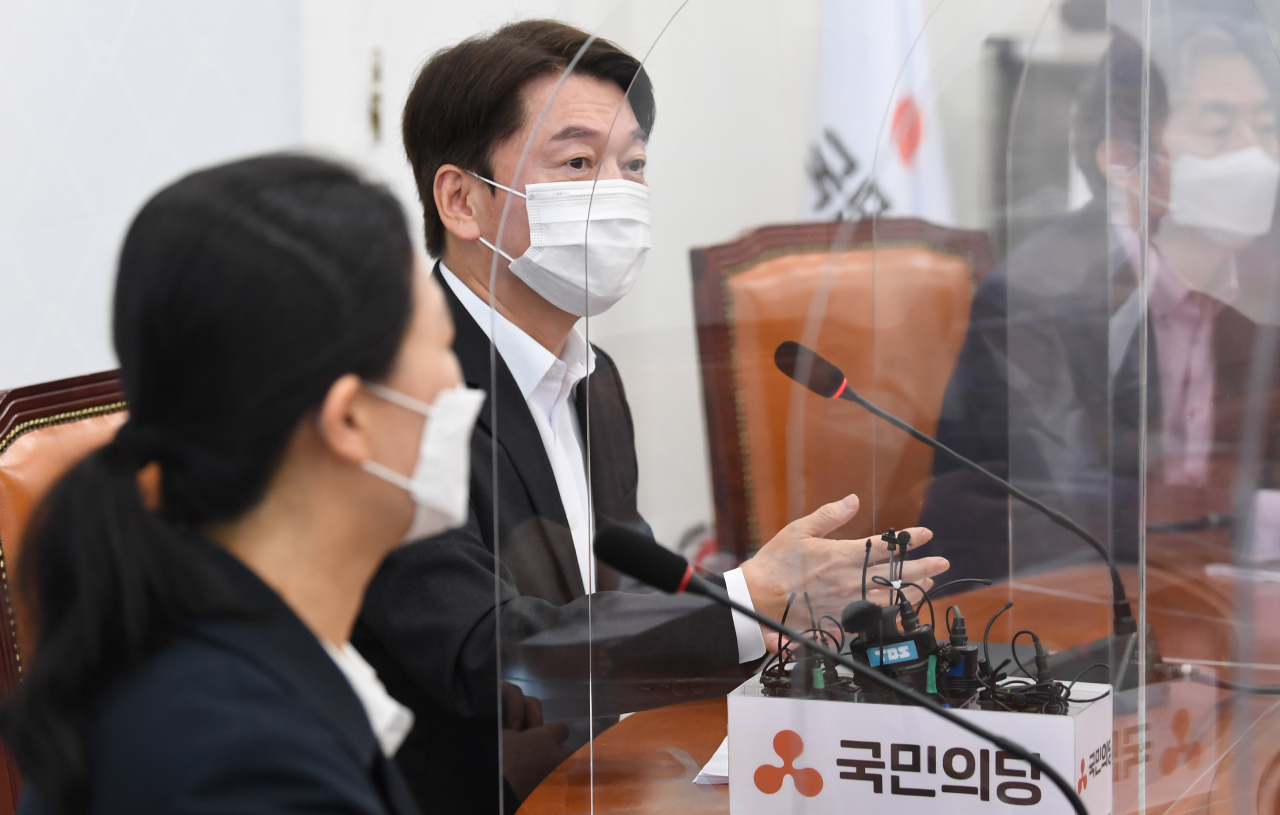 안철수 국민의당 대표. [연합]