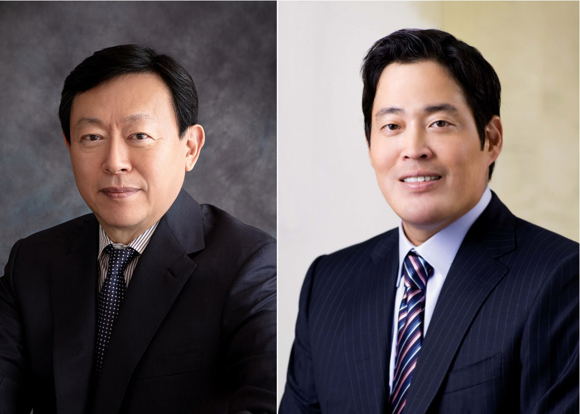 신동빈 롯데그룹 회장(왼쪽) 정용진 신세계그룹 부회장 [각 사 제공]