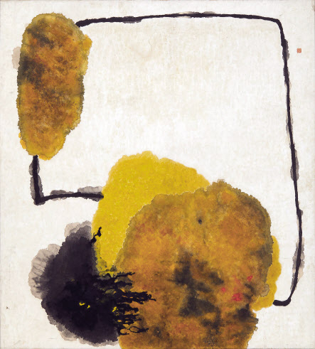 박래현, 잊혀진 역사 속에서, 1963, 종이에 채색, 150.5x135.5cm, 개인소장
