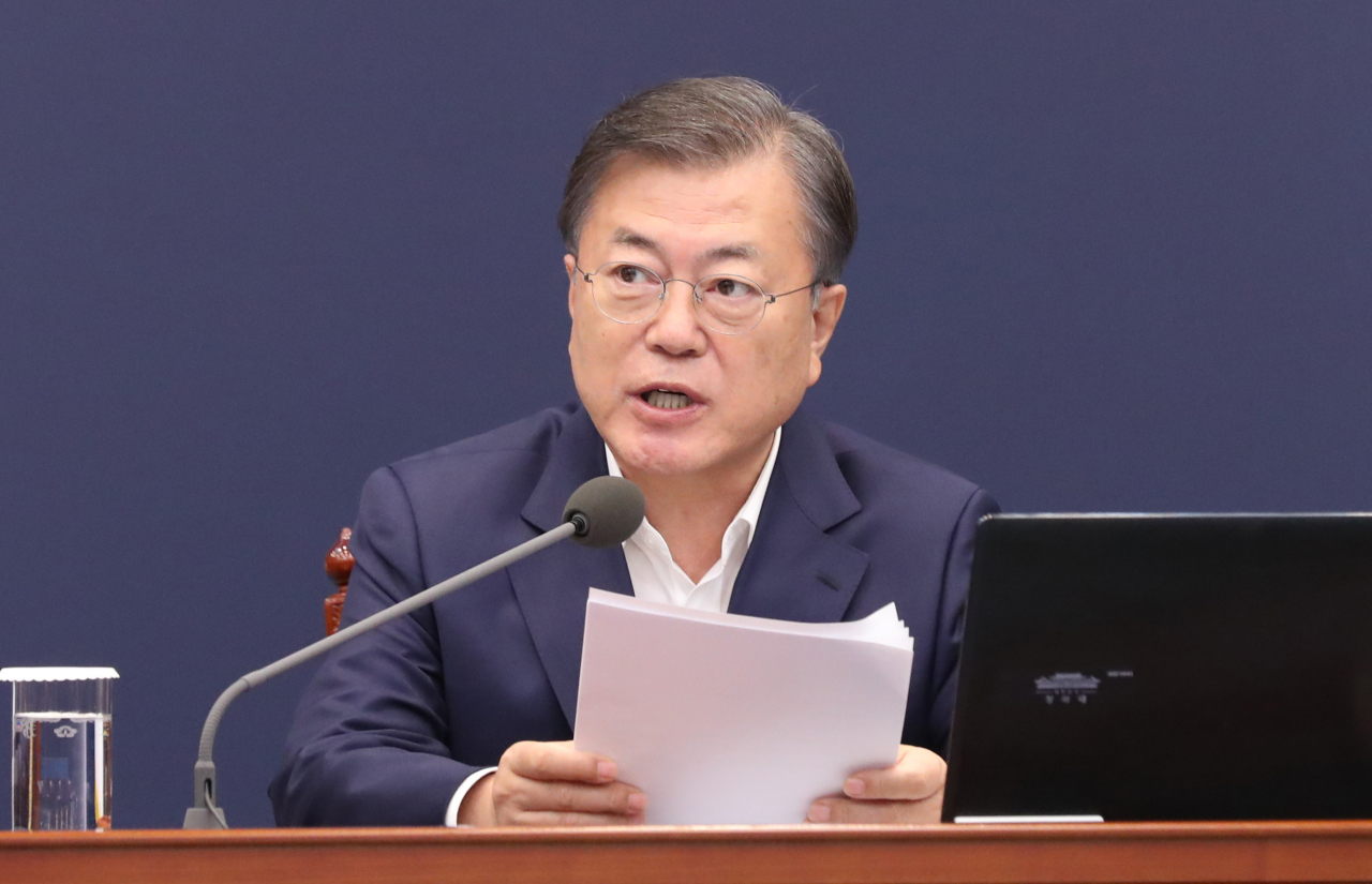 문재인 대통령. [연합]