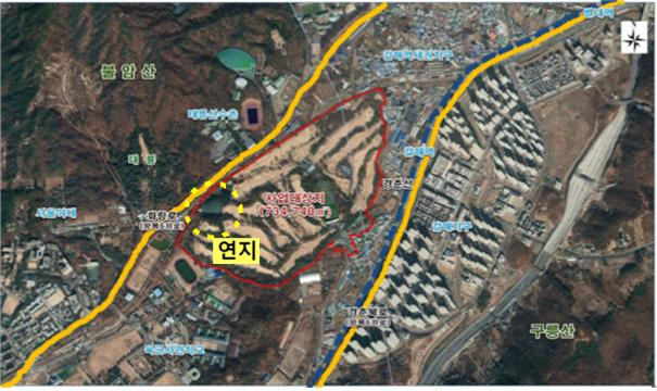 태릉 택지개발 사업부지 [배현진 의원실]
