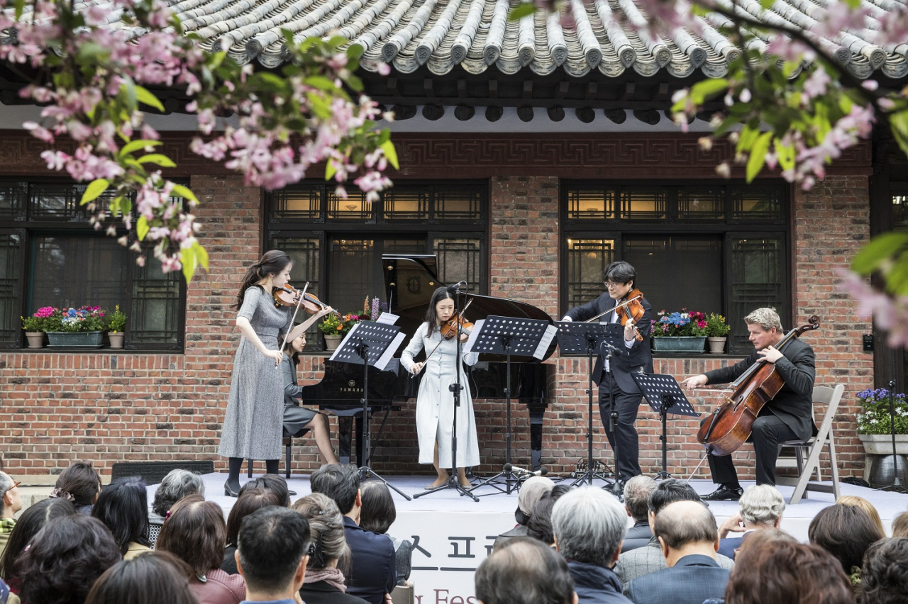 지난해 15주년을 맞는 서울스프링실내악축제(SSF)에선 다양한 국내 연주자가 무대에 올랐다. [SSF 제공]