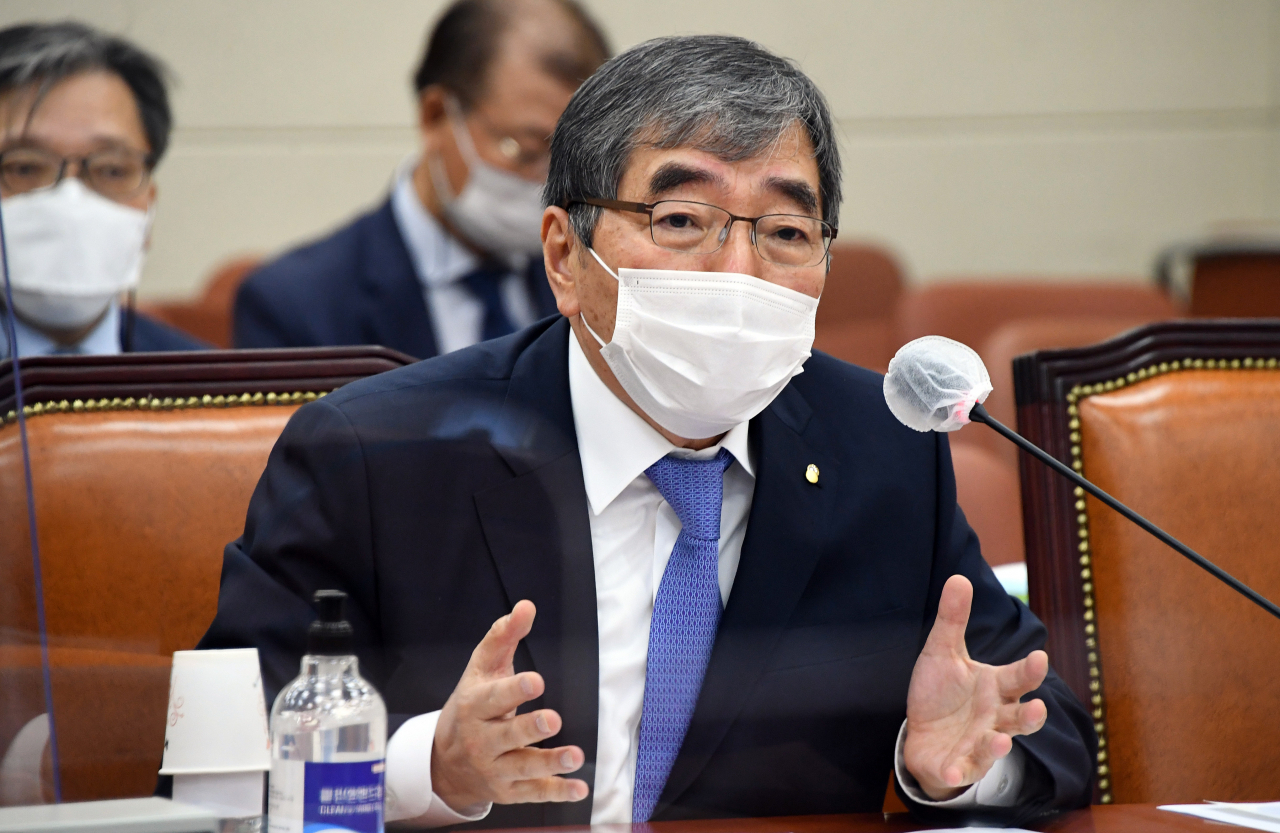 윤석헌 금감원장 [연합]