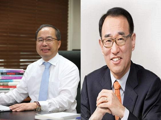 왼쪽부터 김정호 교수, 임용택 교수.[KAIST 제공]