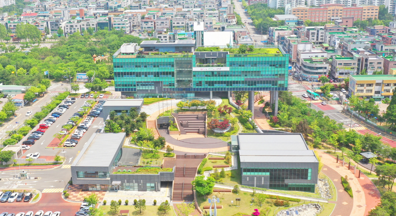 상록구청 전경.