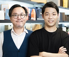 하이디자인 김광혁 연구소장(왼쪽)과 김승현 대표. [하이디자인 제공]