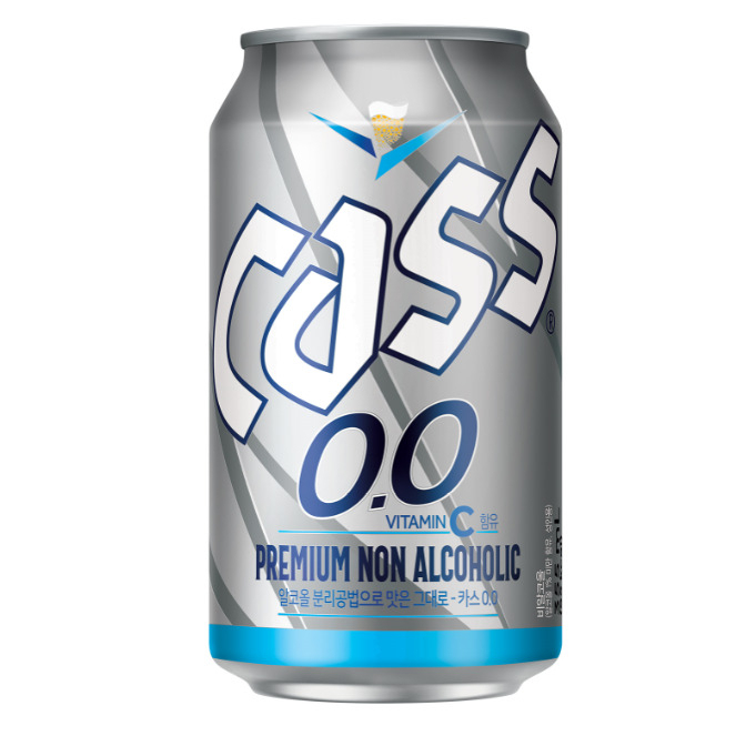 오비맥주 무알콜 맥주'카스 0.0' [사진제공=오비맥주]