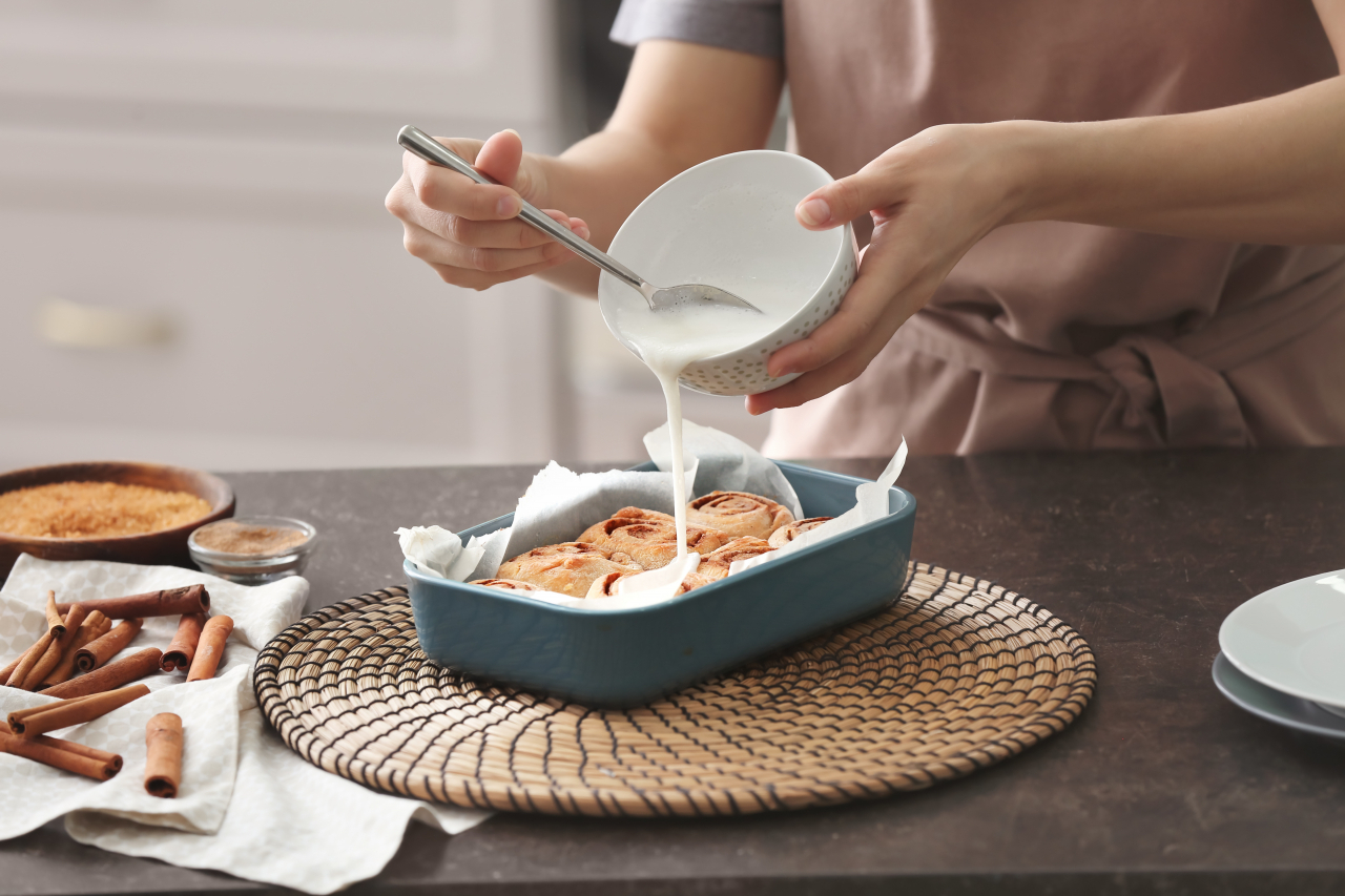 집에서 빵을 만드는 모습 [제공=123rf]