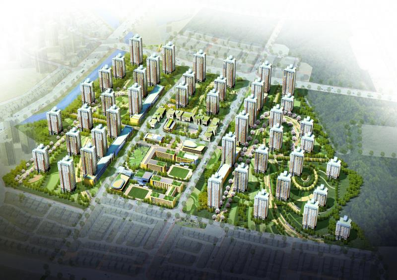 인천 검단신도시 워라밸빌리지 특화구역 조감도
