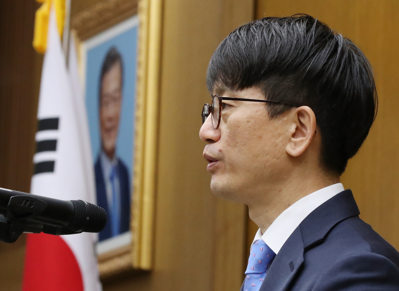 박재민 국방부 차관.[연합]