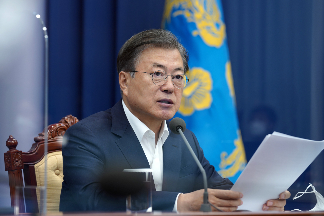 President Moon Jae-in (Yonhap)